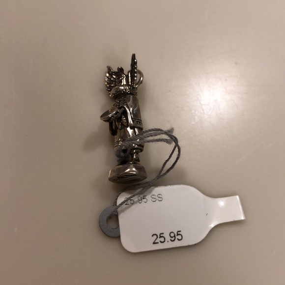 Lot of 10 sterling silver charms. - Picture 7 of 7